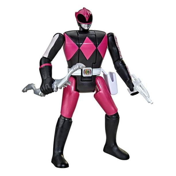 Mighty Morphin Power Rangers Retro Kimberly Pink Ranger Flip Head Hasbro 2021 for sale online